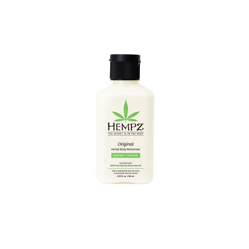 Hempz Original Herbal Body Moisturizer, 2.25 Fluid Ounce -- 6 per case