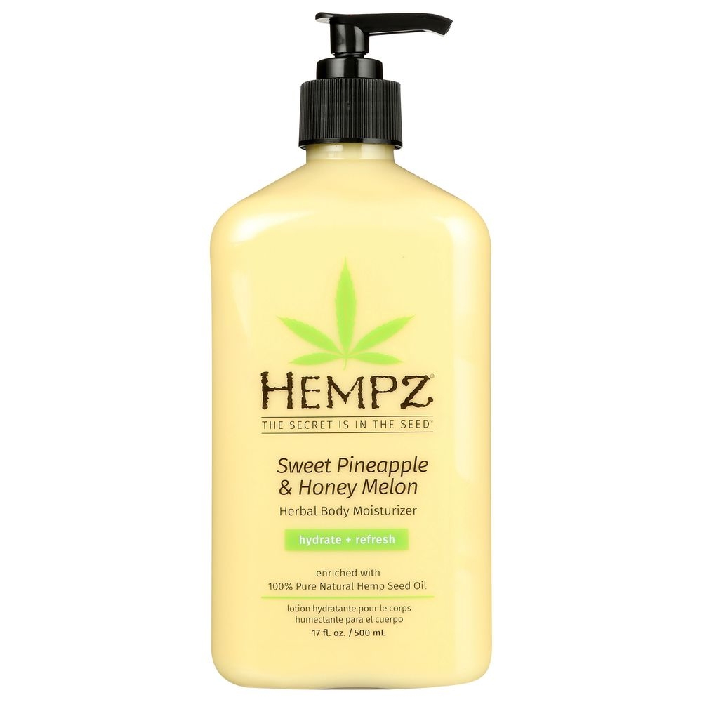 Hempz Sweet Pineapple and Honey Melon Herbal Body Moisturizer, 17 Fluid Ounce