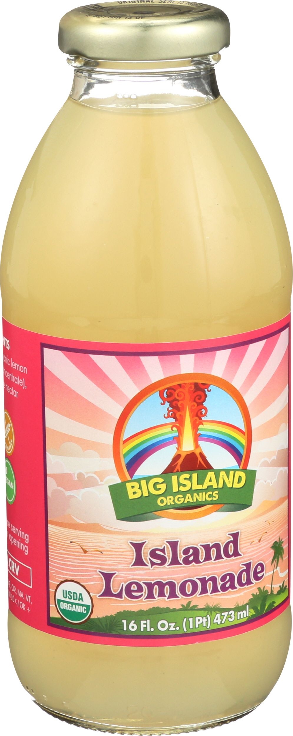 Big Island Organics Island Lemonade Juice, 16 Ounce -- 12 per case