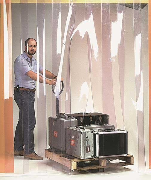 Wesco Easy Mount Smooth Walk Through Door - 8 inch Strip Door Width, 3 x 7 feet Opening.