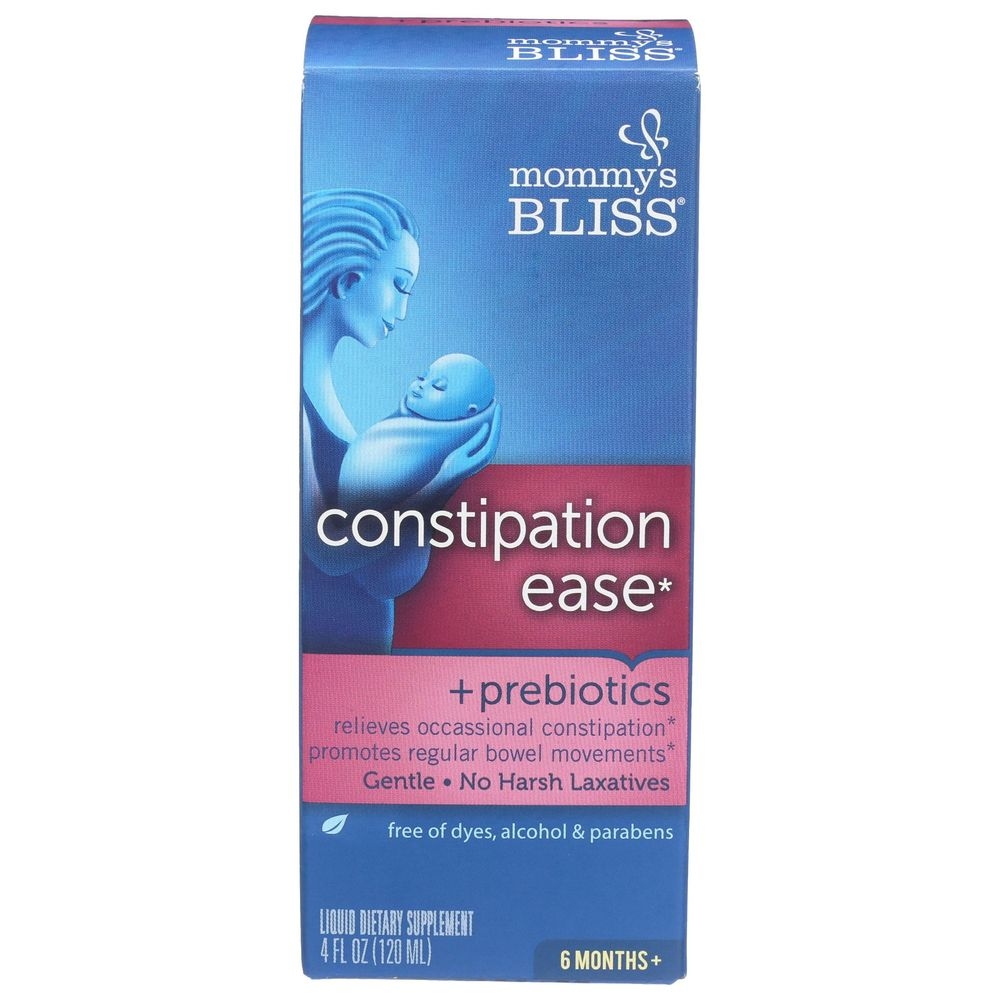 Mommys Bliss Baby Constipation Ease with Prebiotics, 4 Fluid Ounce -- 3 per case