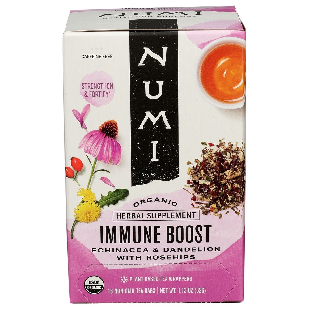Numi Immune Boost Tea Bag, 16 count -- 6 per case