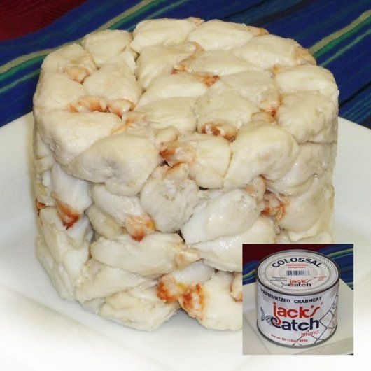 Jacks Catch Select Colossal Crabmeat, 1 Pound -- 12 per case