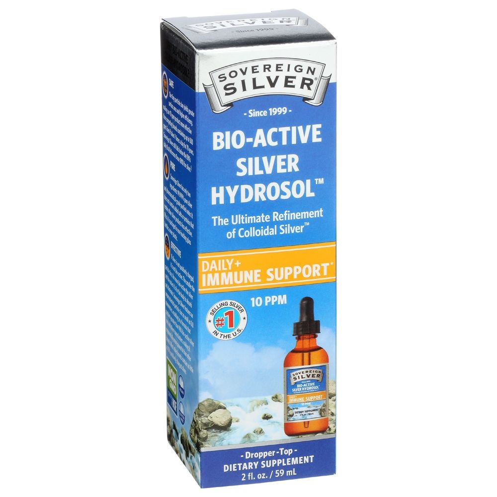 Sovereign Silver Immune Support Dropper, 2 Fluid Ounce