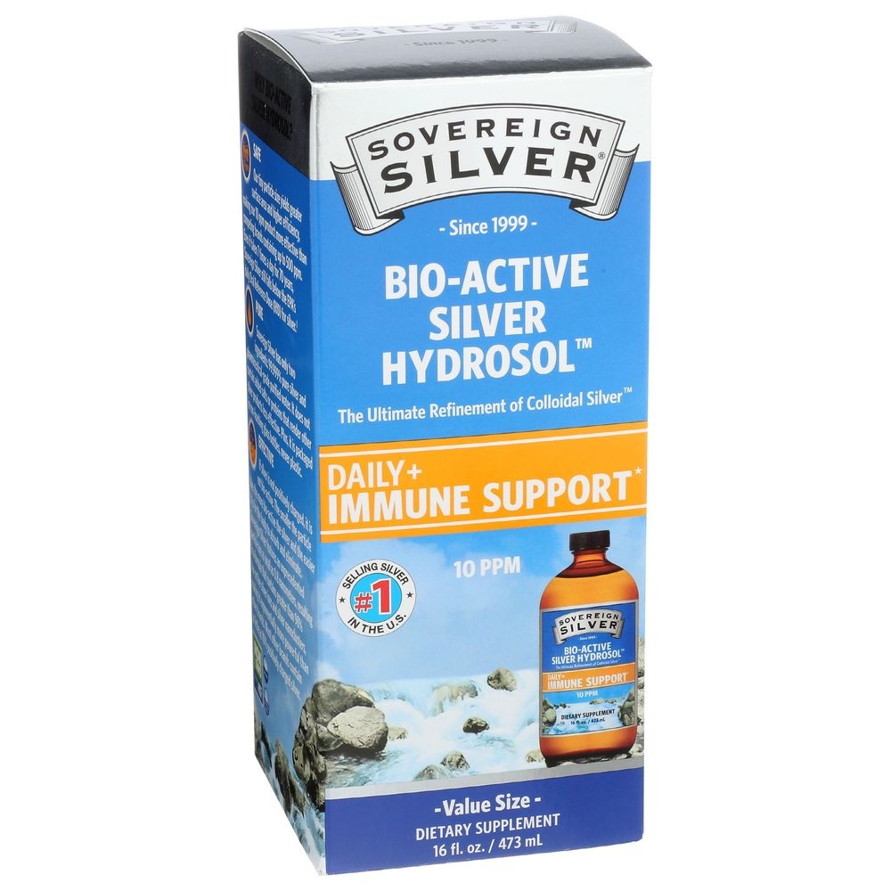 Sovereign Silver Immune Support Liquid, 16 Fluid Ounce