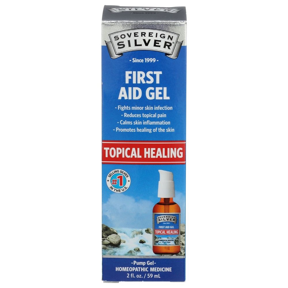 Sovereign Silver First Aid Gel, 2 Fluid Ounce