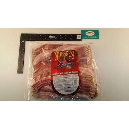 Nueske 16 to 20 Count Applewood Smoked Sliced Bacon, 5 Pound -- 2 per case