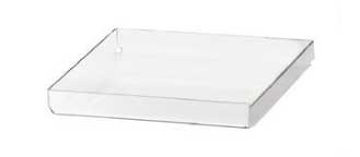 Cal Mil Replacement Tray for Classic Display Case, 10 x 10 inch -- 2 per case.