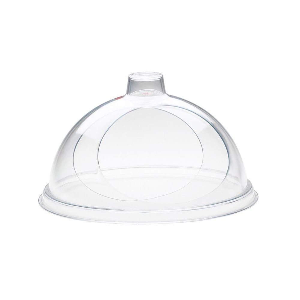 Cal-Mil Turn N Serve Clear Courmet Cover Set, 12 inch Dia x 5.5 inch -- 6 per case