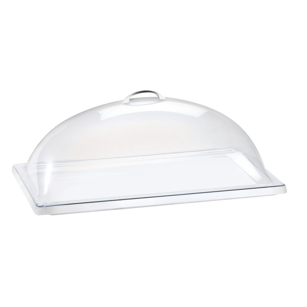 Cal-Mil Classic Durable Polycarbonate Clear Dome Display Cover, 12 x 20 x 7 1/2 inch -- 4 per case