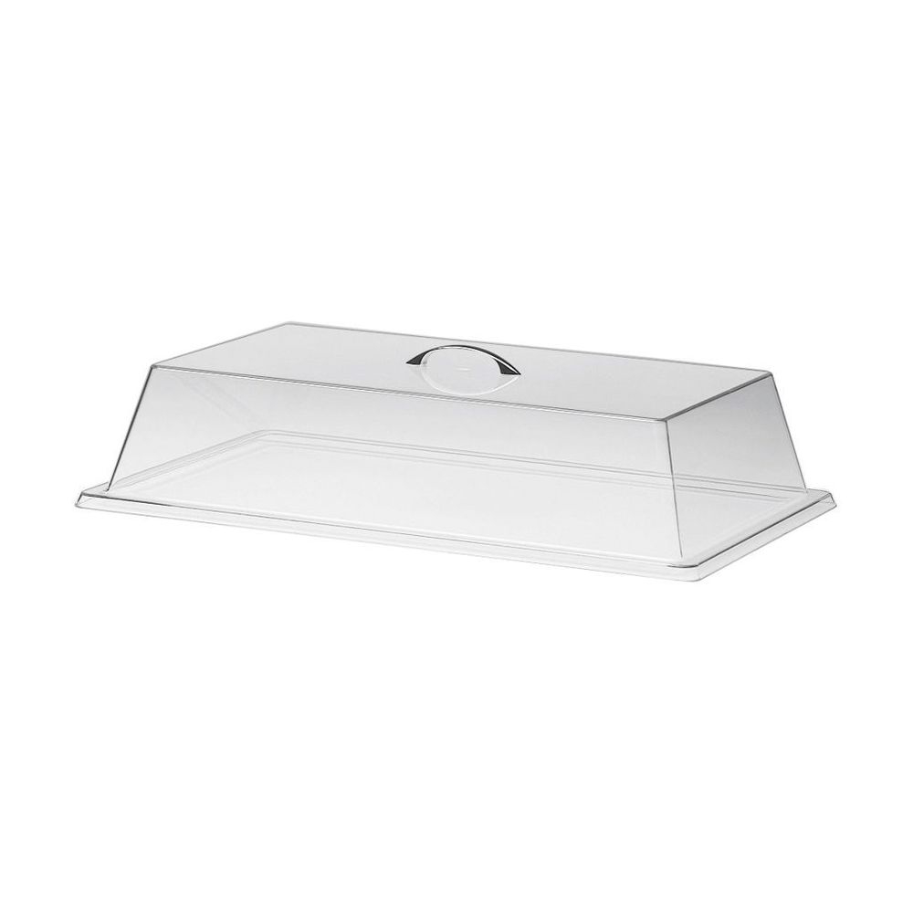 Cal-Mil Clear Polycarbonate Standard Rectangular Bakery Tray Cover, 12 x 20 x 4 inch