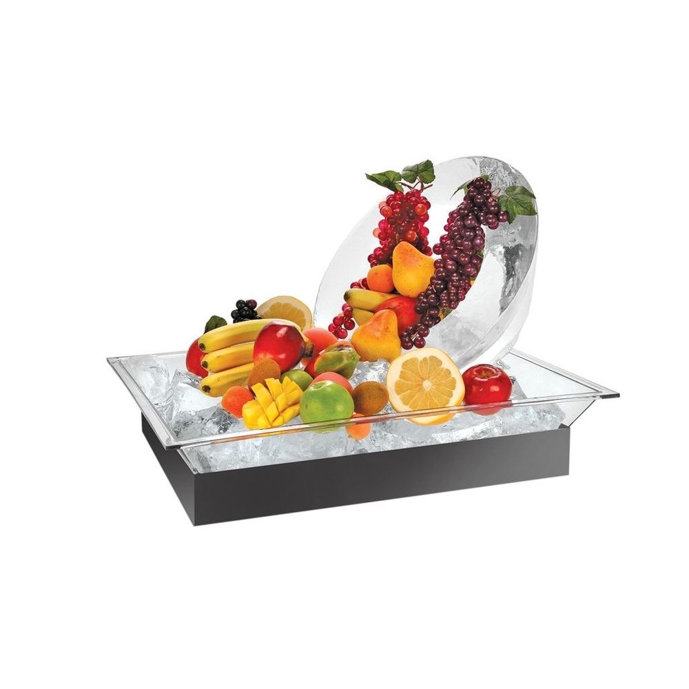 Cal-Mil Classic Ice Housing System with Clear Ice Pan Drainage Hose and LED Light, 28.5 x 20.5 x 5.5 inch