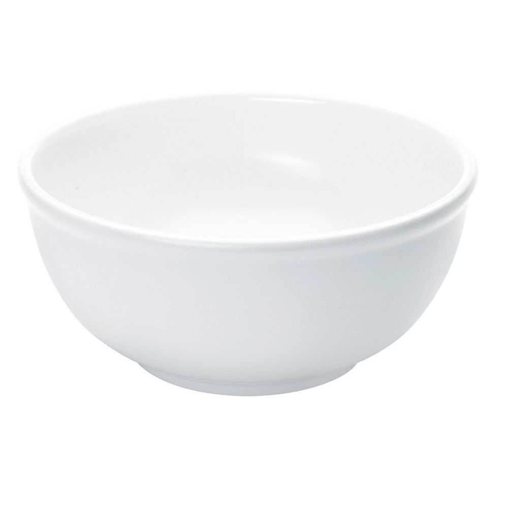 Cal-Mil White Melamine Round Bowl, 10 inch