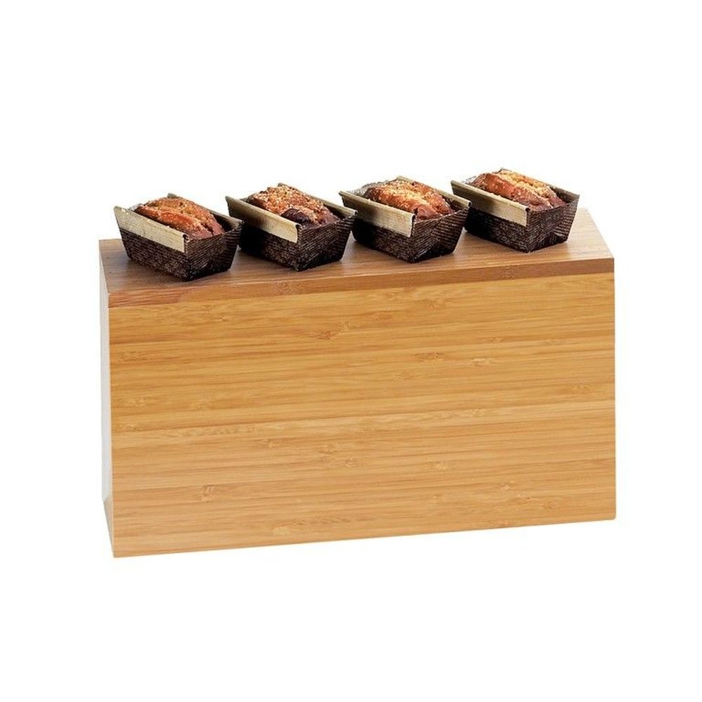 Cal-Mil Bamboo Rectangular Riser, 20.5 x 7 x 11 inch