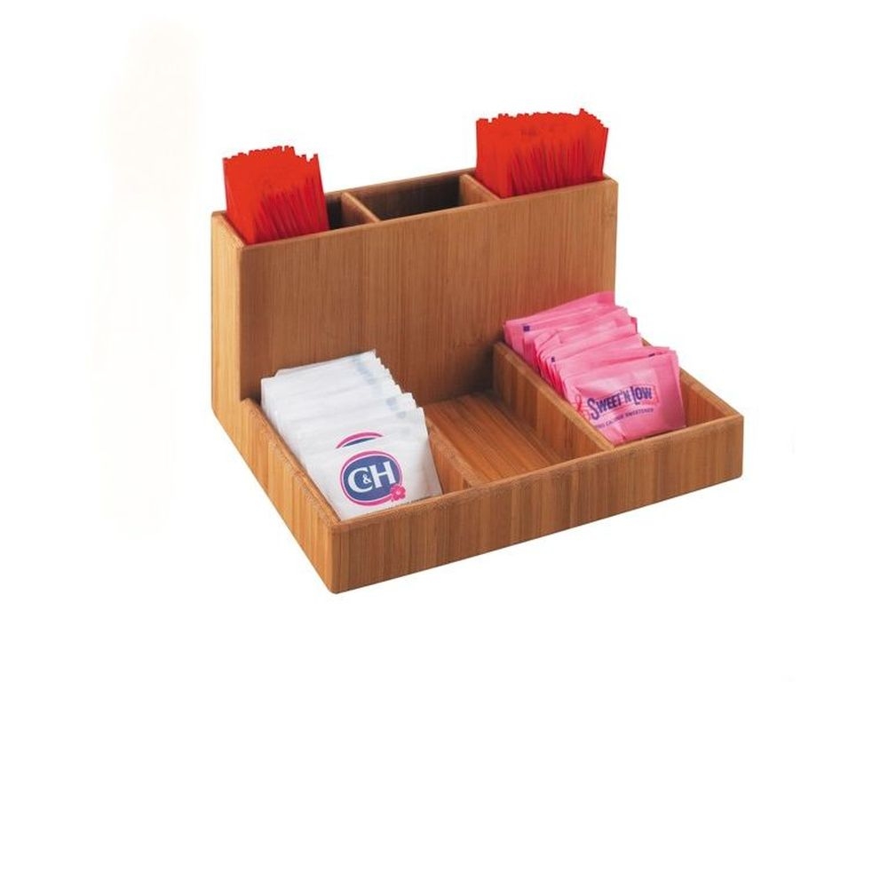 Cal-Mil Recycled Bamboo Packet Organizer, 9 x 6.25 x 4.5 Inch