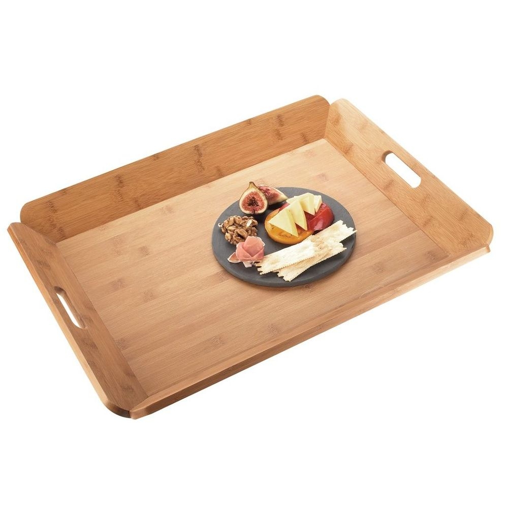 Cal-Mil Bamboo Room Service Tray, 22 1/2 x 1.5 x 17 inch -- 12 per case