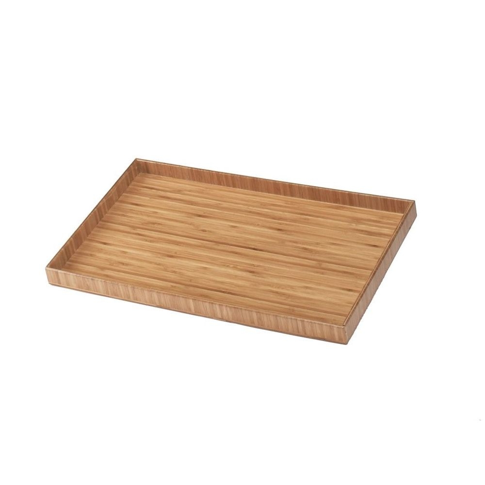 Cal-Mil Bamboo Tray, 19.75 x 11.75 x 1.25 inch