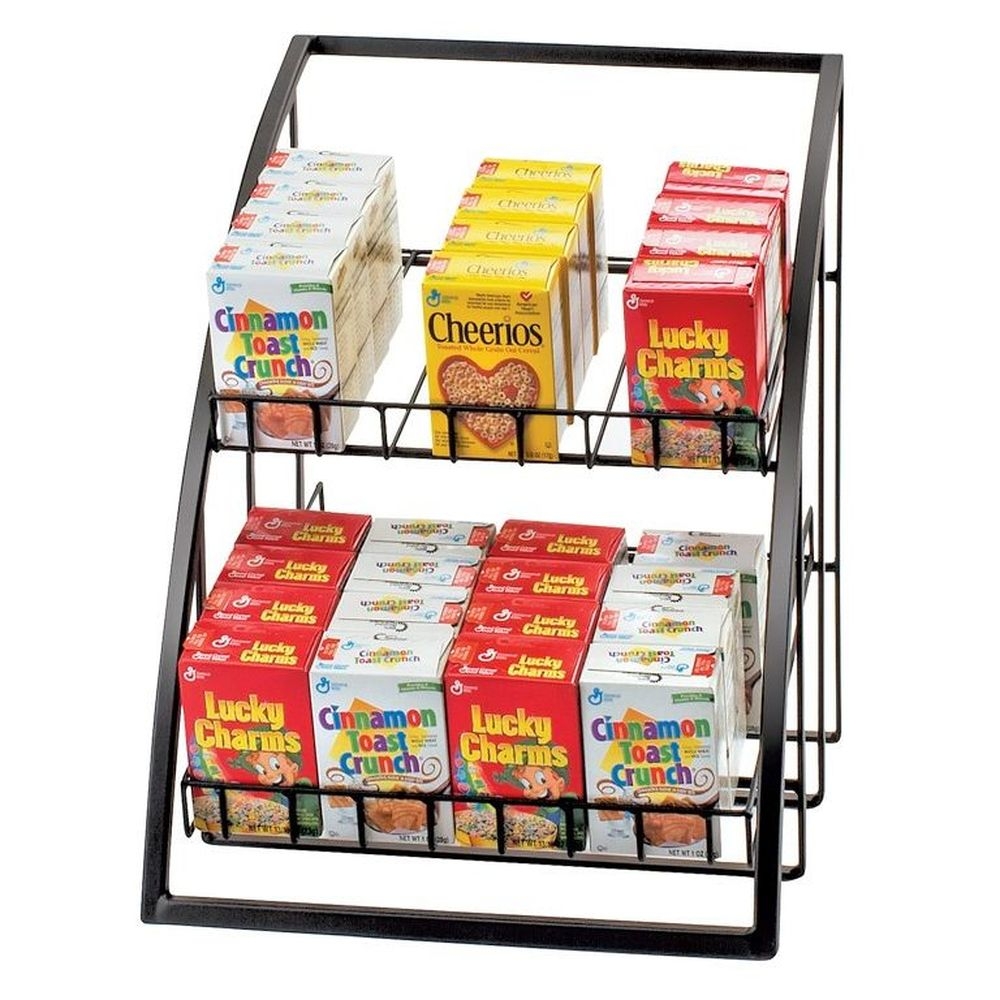 Cal-Mil Black Mission Wire Merchandiser, 13.5 x 15 x 16.5 inch