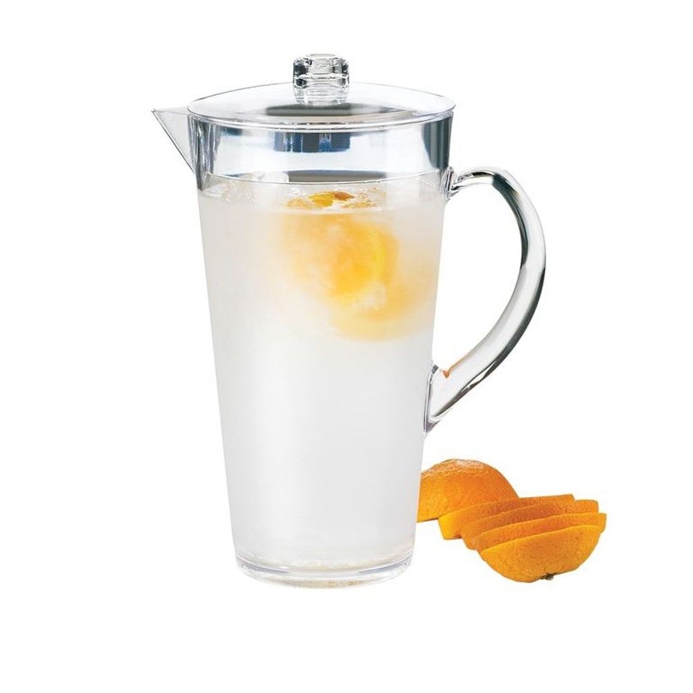 Cal-Mil 2 Liter Polycarbonate Pitcher, 9 x 9 x 10 inch