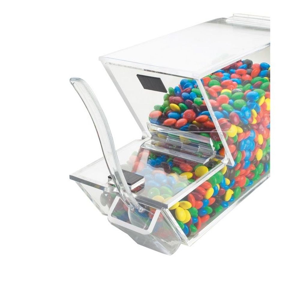 Cal-Mil Classis Acrylic Stackable Topping Dispenser with Holster, 4 x 11 x 7 inch
