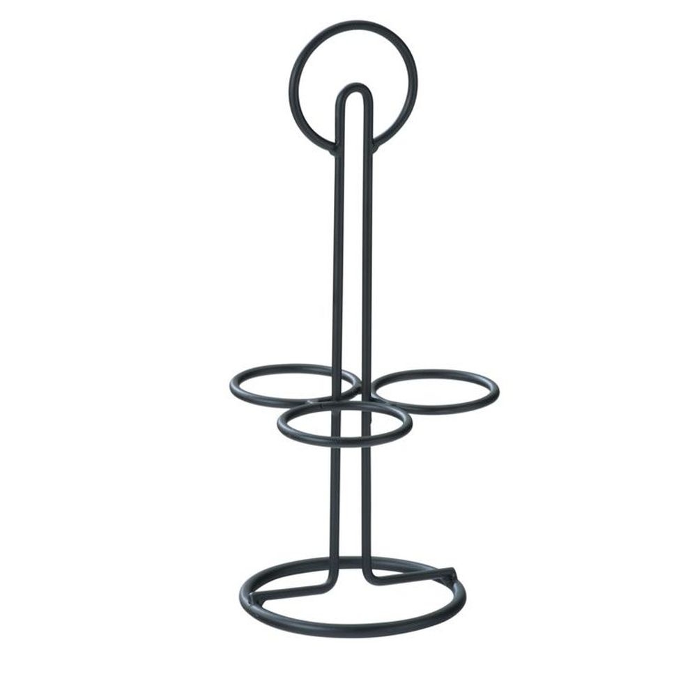 Cal-Mil Black Trio Taster Caddy, 5.25 x 11.75 inch -- 3 per case