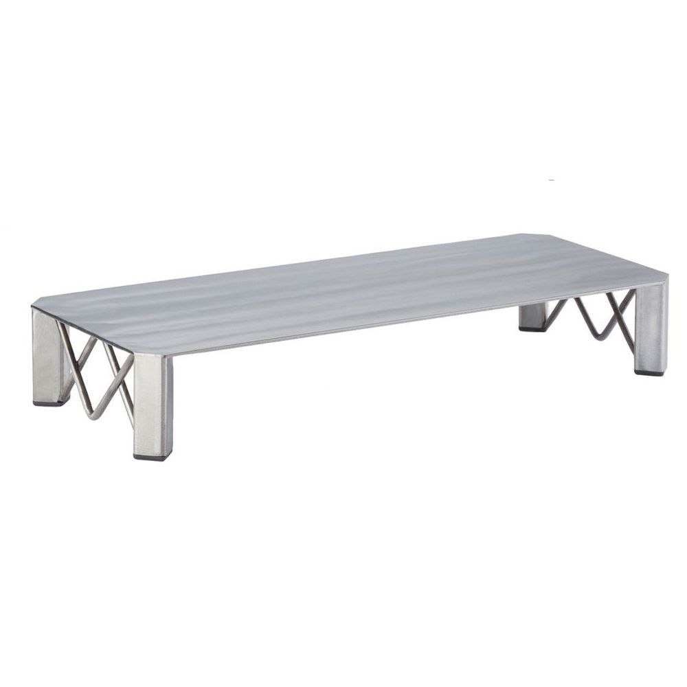 Cal-Mil Industrial Steel Rectangle Riser, 20 x 8 x 3 inch