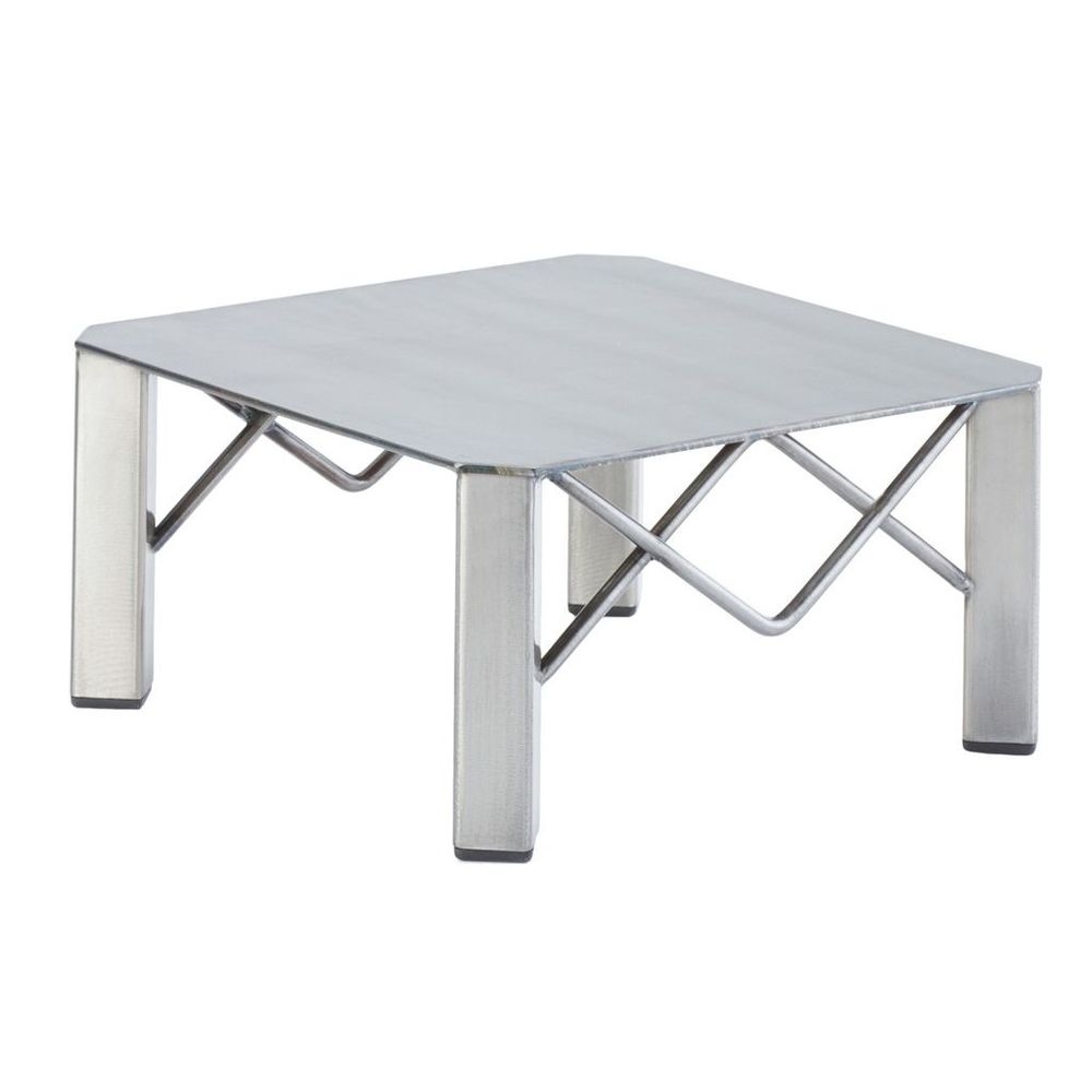 Cal-Mil Industrial Steel Square Riser, 10 x 10 x 5 inch