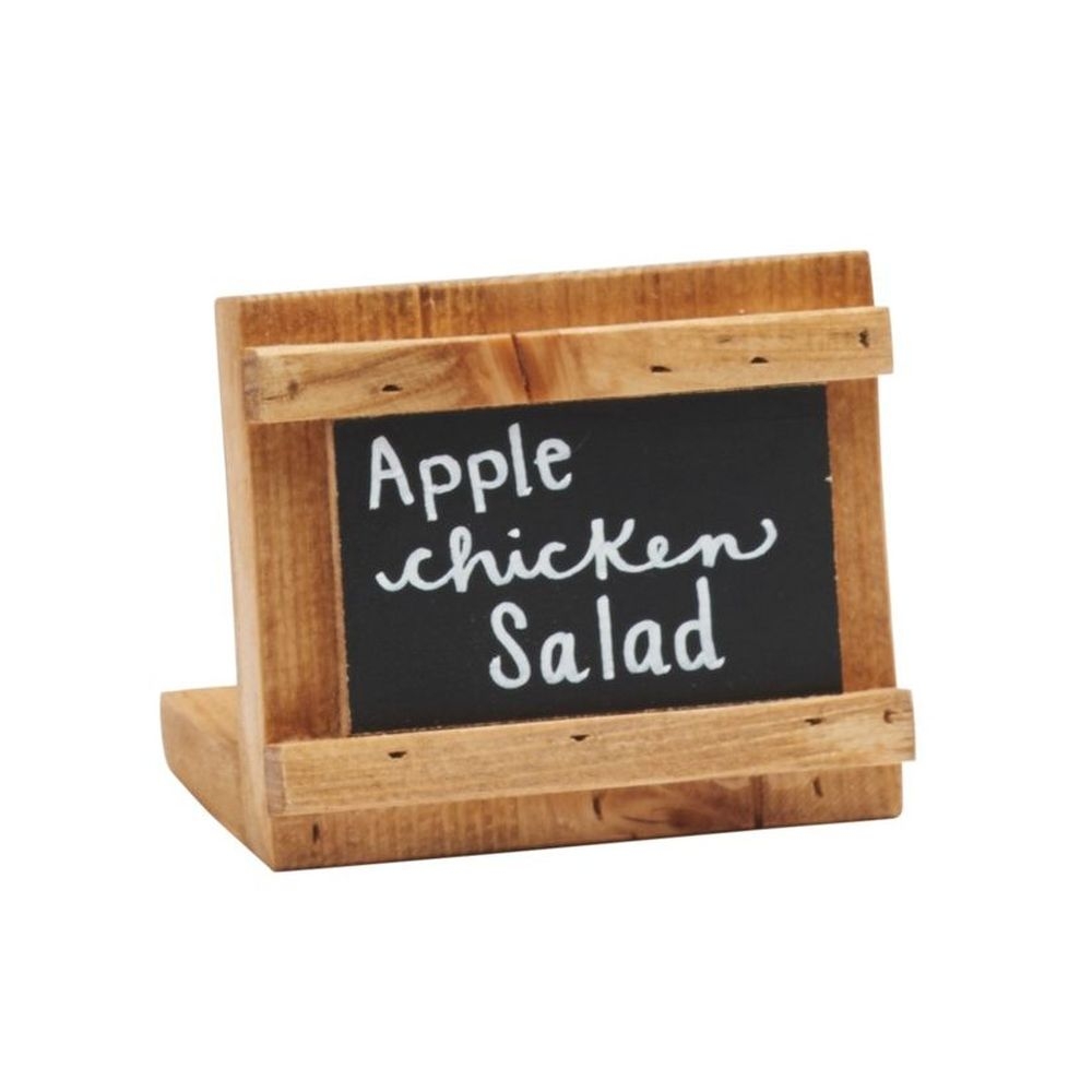 Cal-Mil Madera Chalkboard Stand, 4.25 x 2.00 x 2.50 inch -- 6 per case