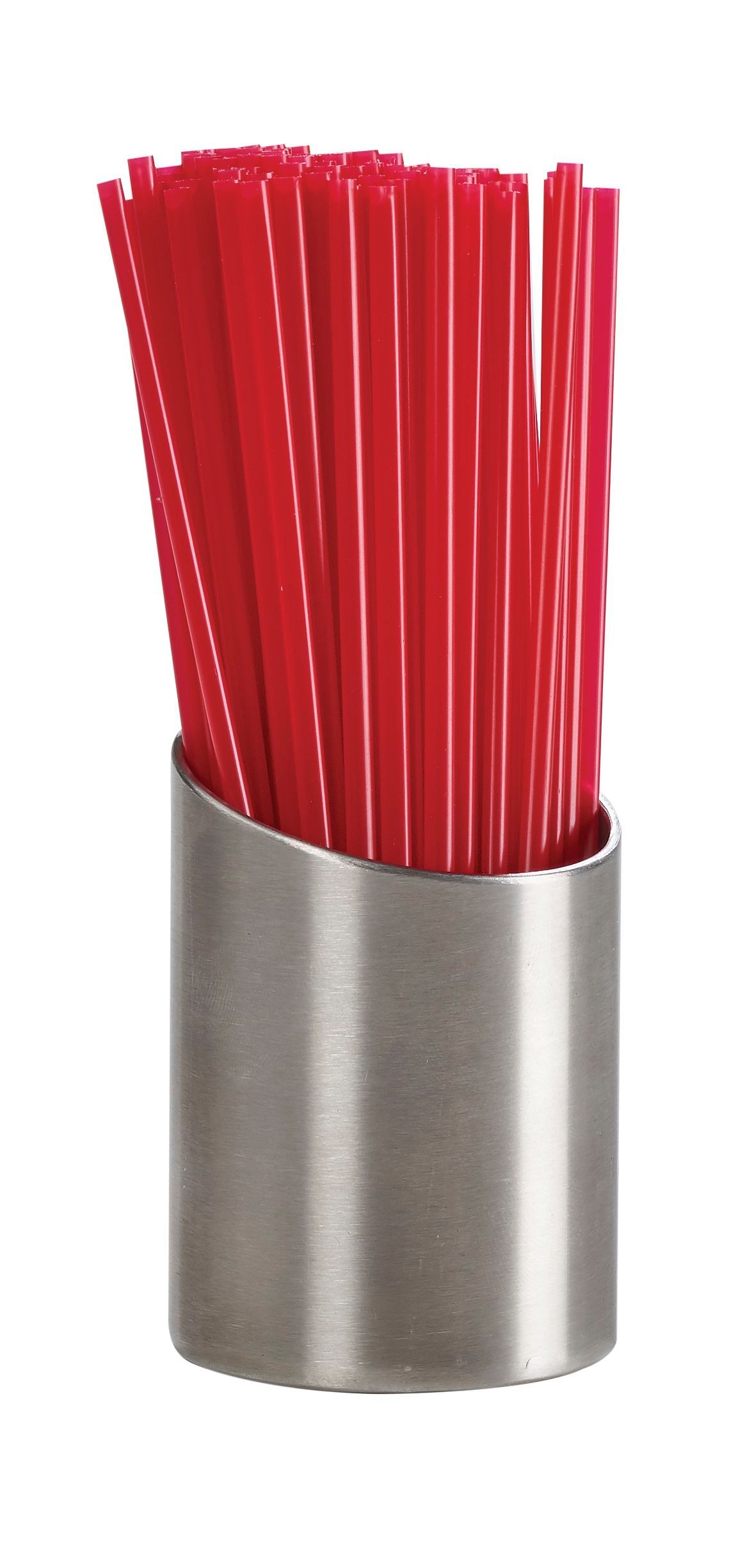 Cal Mil Stainless Steel Stir Stick Holder, 2 inch Dia. x 2.75 inch Height