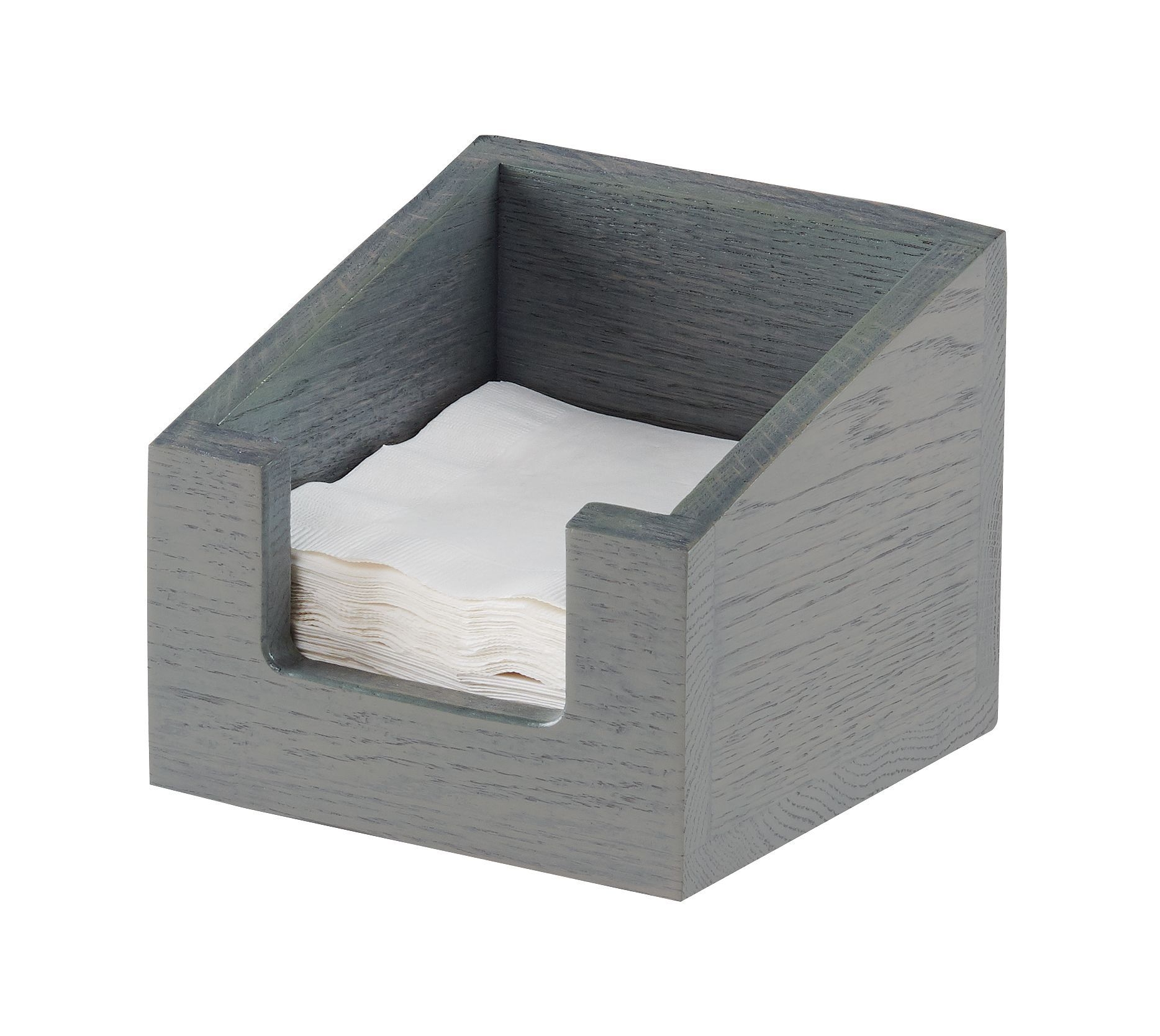 Cal Mil Ashwood Bar Napkin Holder, 6.25 inch Width x 6.25 inch Depth x 5.5 inch Height
