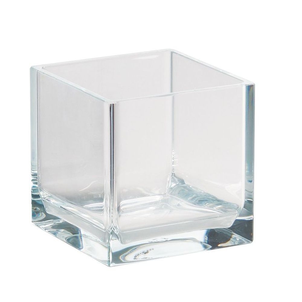 Cal-Mil Polycarbonate Jar Only, 4 inch Width x 4 inch Depth x 4 inch Height