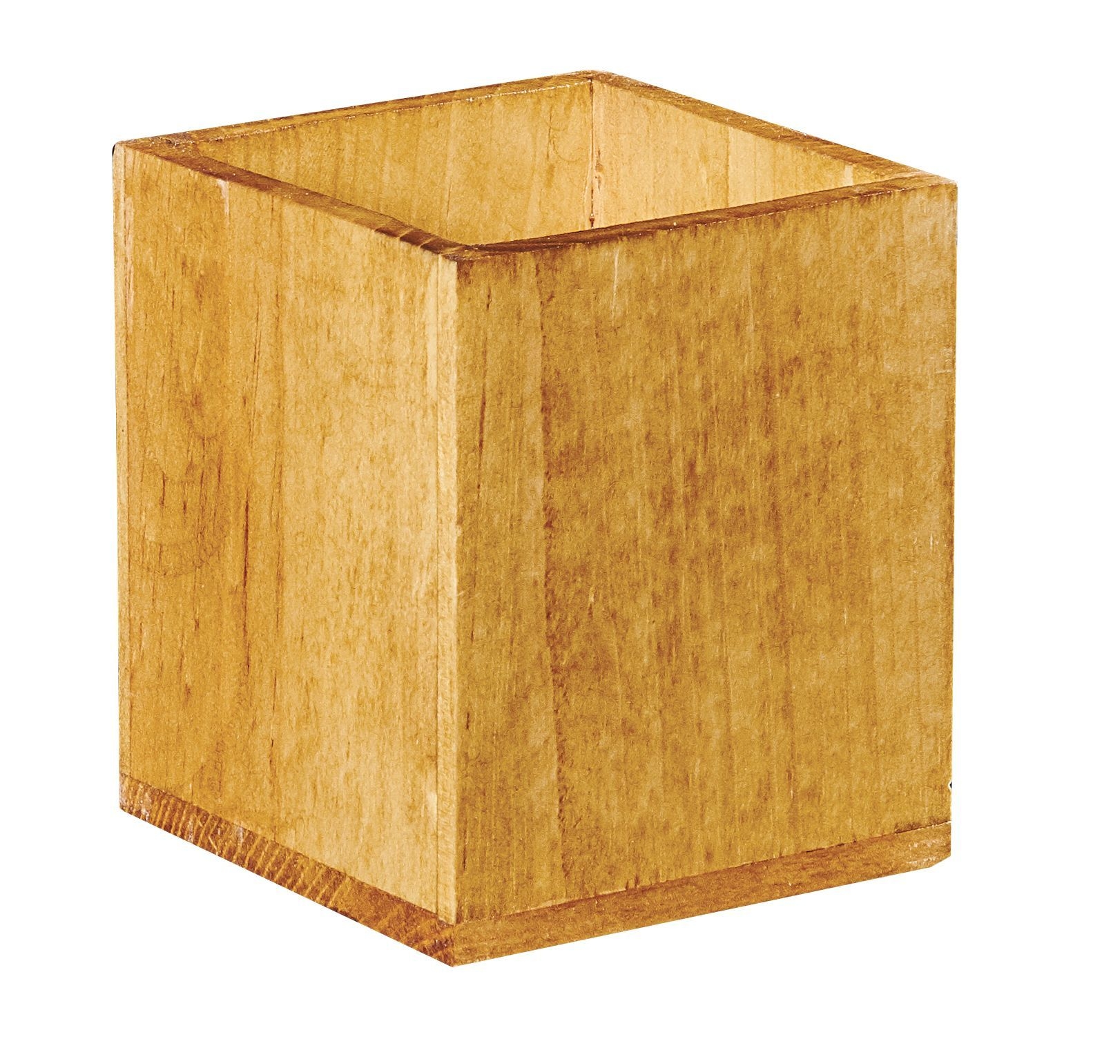 Cal Mil Madera Cup and Lid Insert, 3.75 inch Width x 3.75 inch Depth x 6.25 inch Height