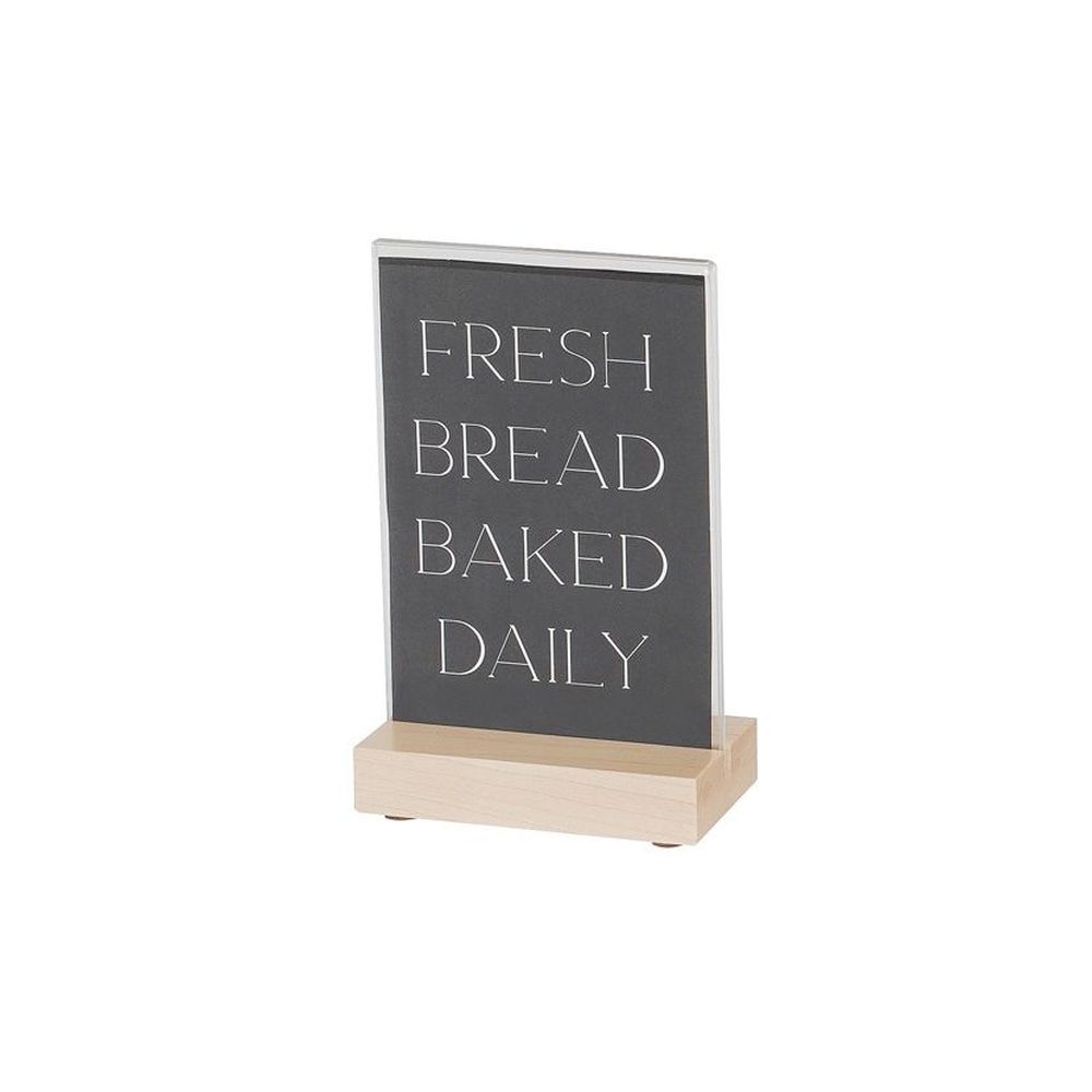 Cal-Mil Blonde Sign Holder, 4 inch Width x 6 inch Height -- 6 per case