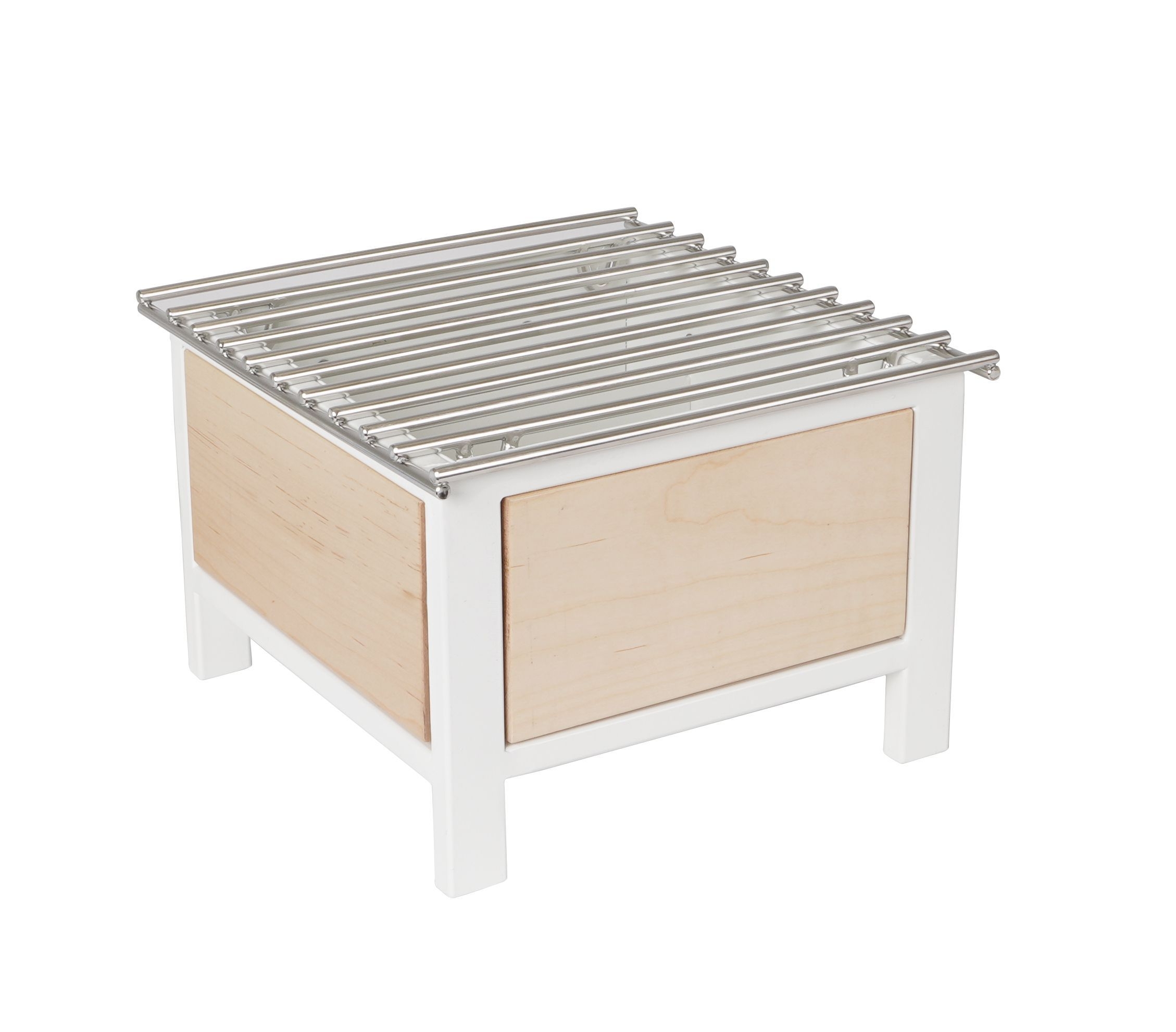 Cal Mil Blonde Maple Wood Chafer Alternative, 10 inch Width x 10 inch Depth x 6.75 inch Height