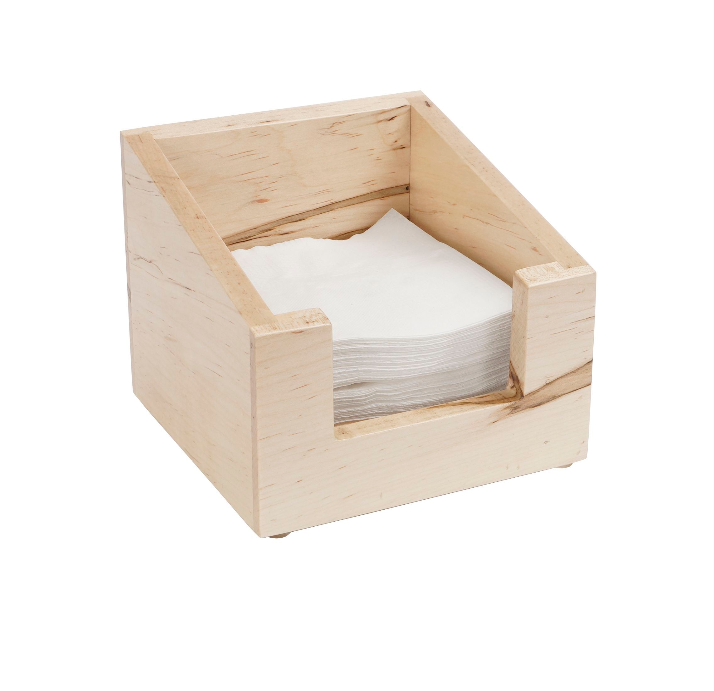 Cal Mil Blonde Bar Napkin Holder , 6.25 inch Width x 6.25 inch Depth x 5.5 inch Height