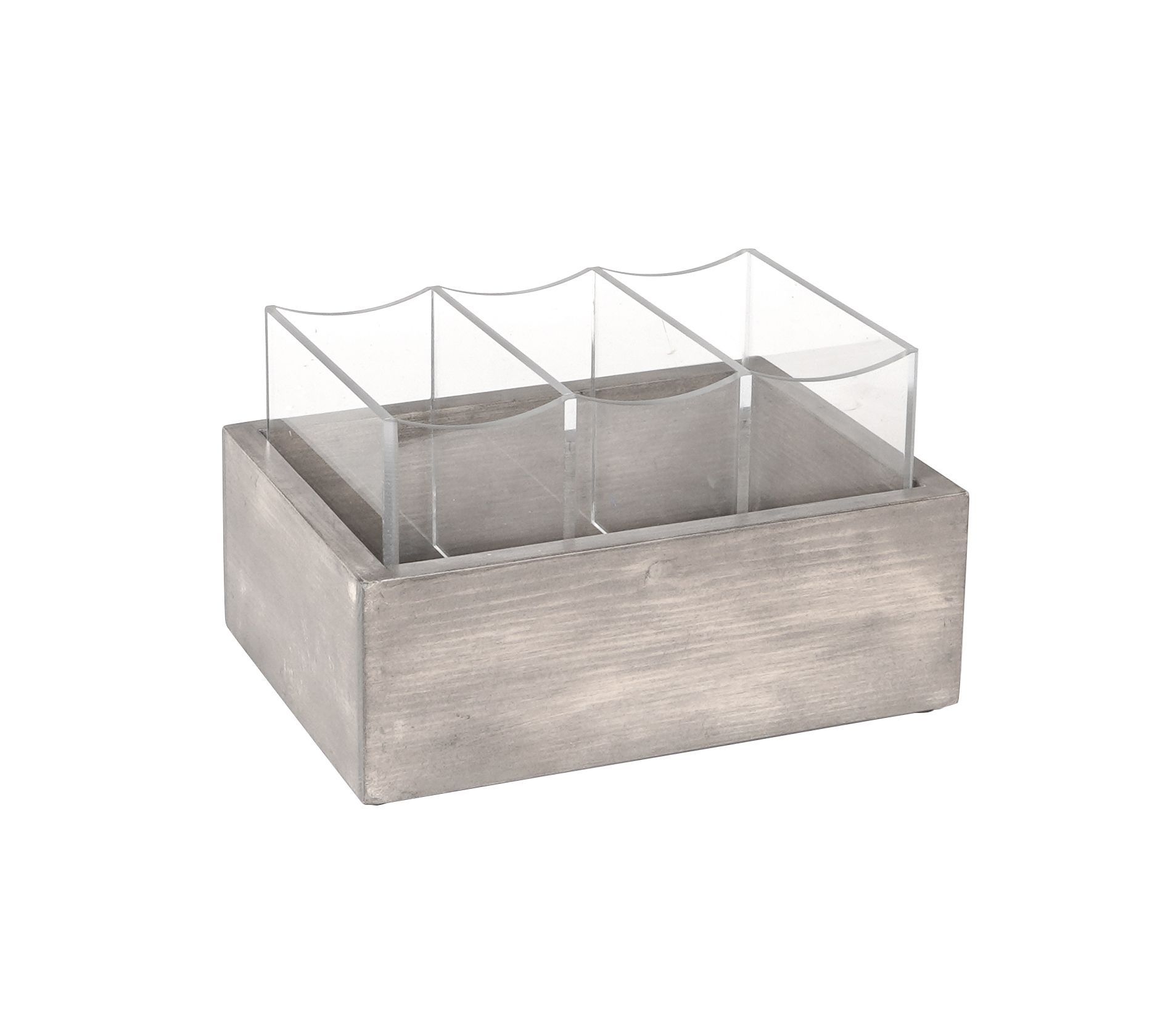 Cal Mil Aspen Flatware Display, 9 inch Width x 6 inch Depth x 5.25 inch Height