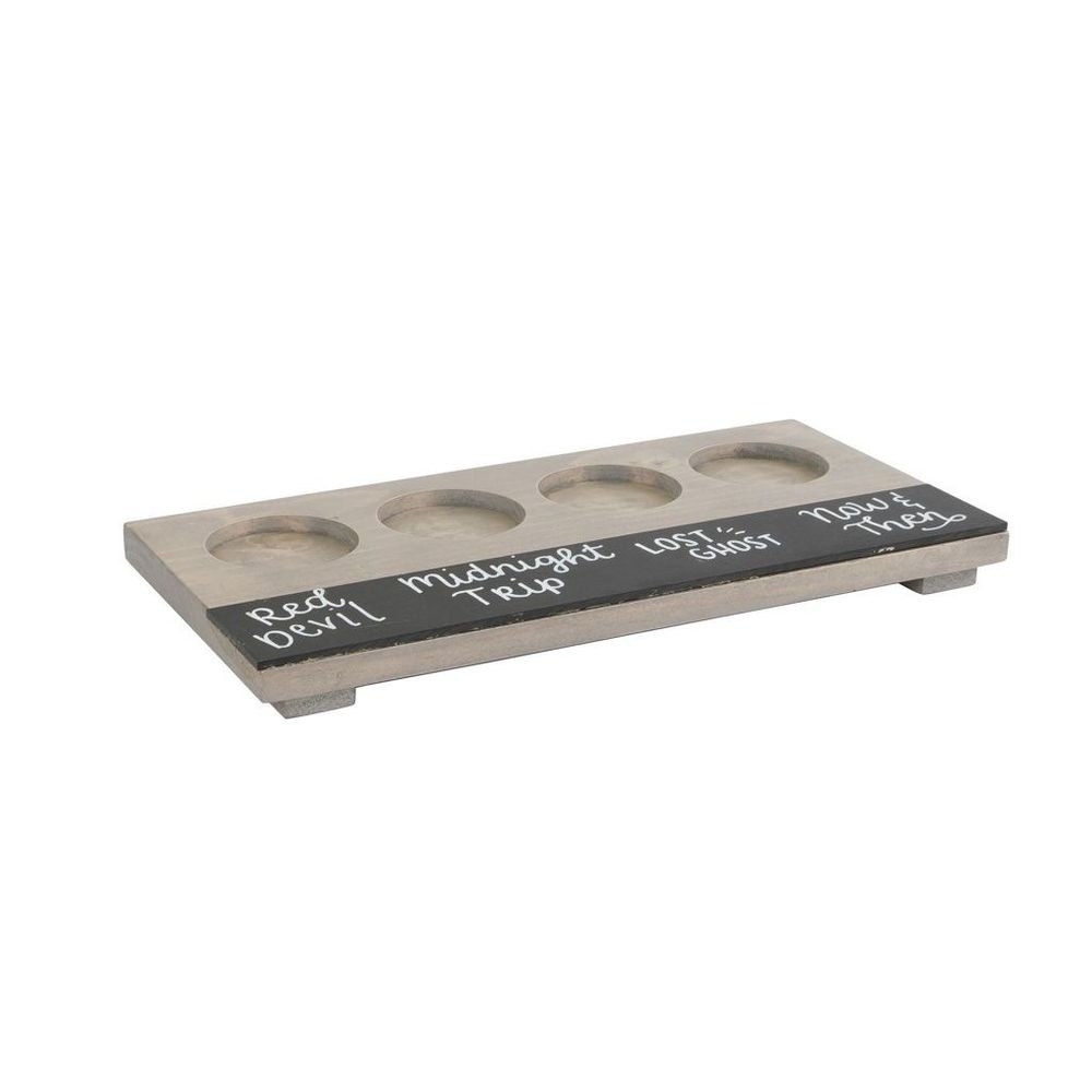 Cal-Mil Aspen Write-On Taster Board, 12 x 6 x 0.5 inch