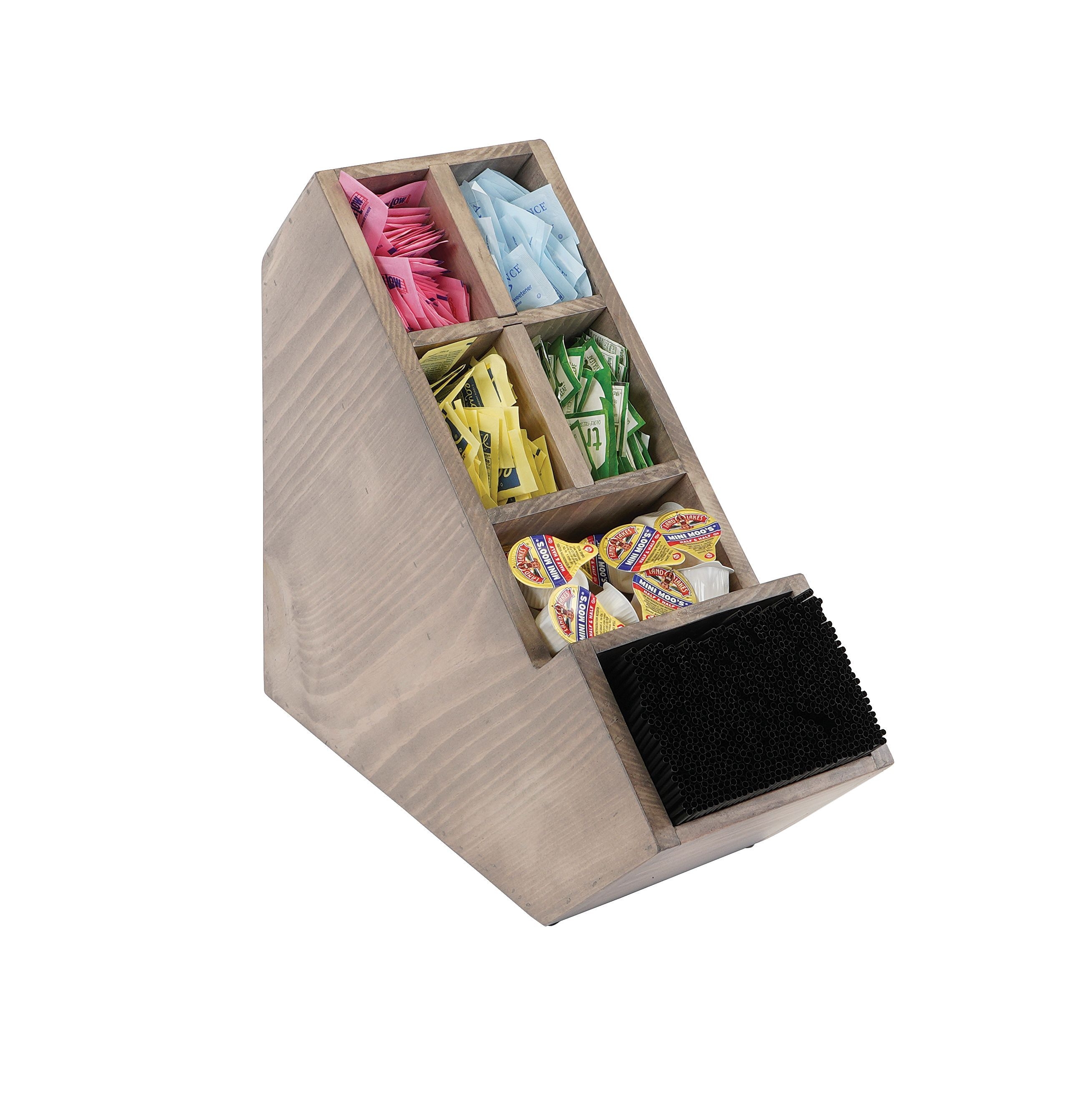 Cal Mil Aspen Slanted Organizer, 6 inch Width x 13 inch Depth x 15 inch Height