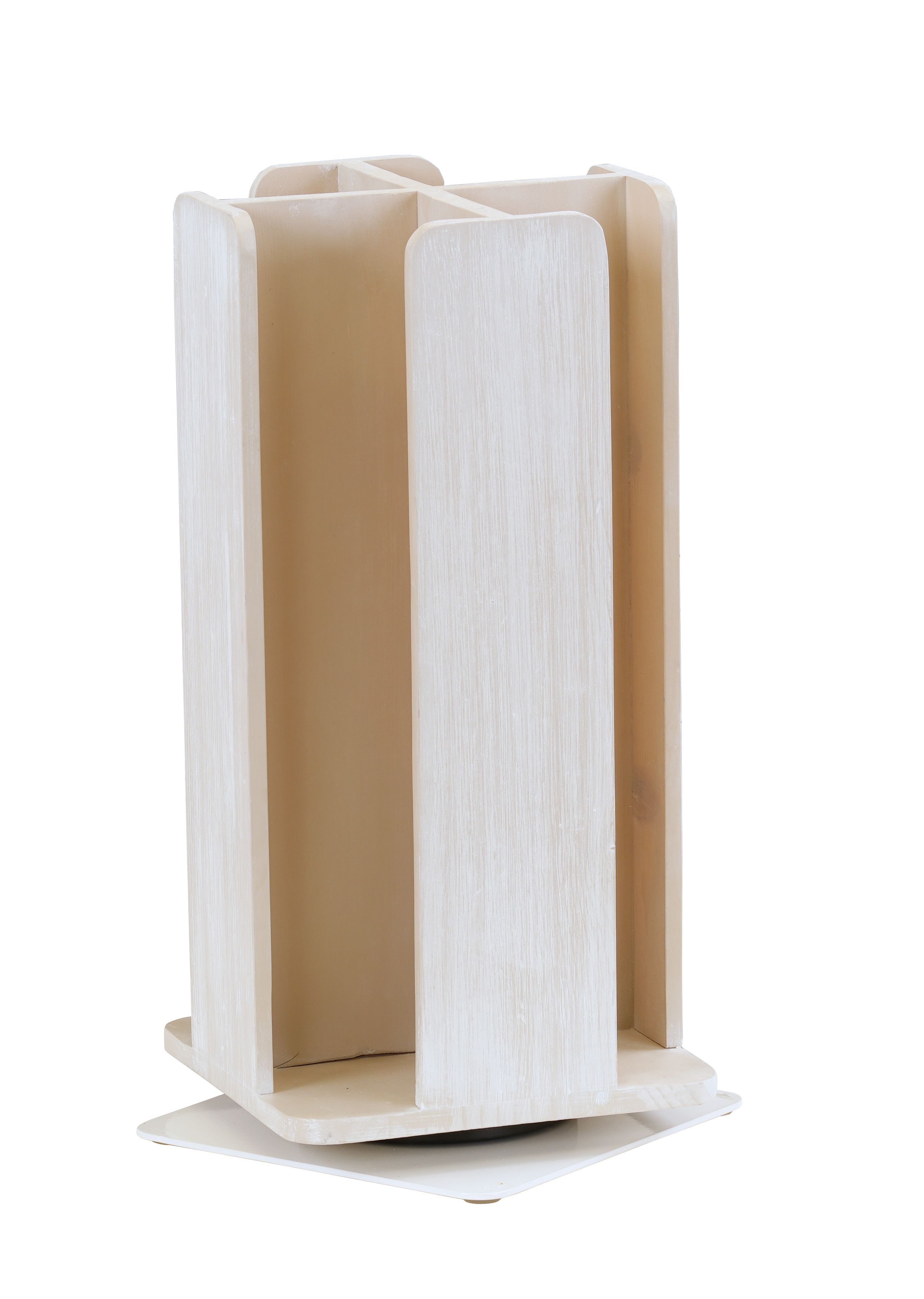 Cal Mil Newport Revolving Cup and Lid Organizer, 9 inch Width x 9 inch Depth x 18.5 inch Height
