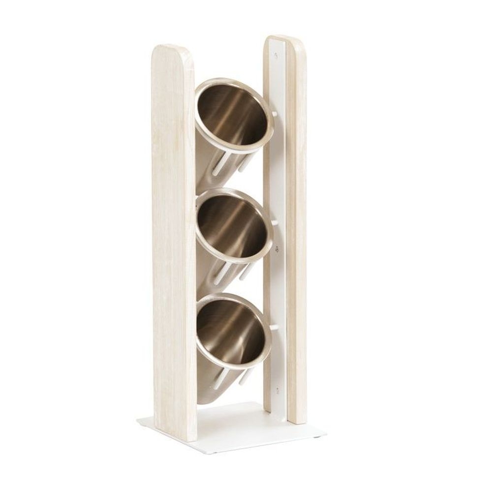 Cal-Mil Newport Vertical Cylinder Display, 7.25 inch Width x 7.75 inch Depth x 20.5 inch Height
