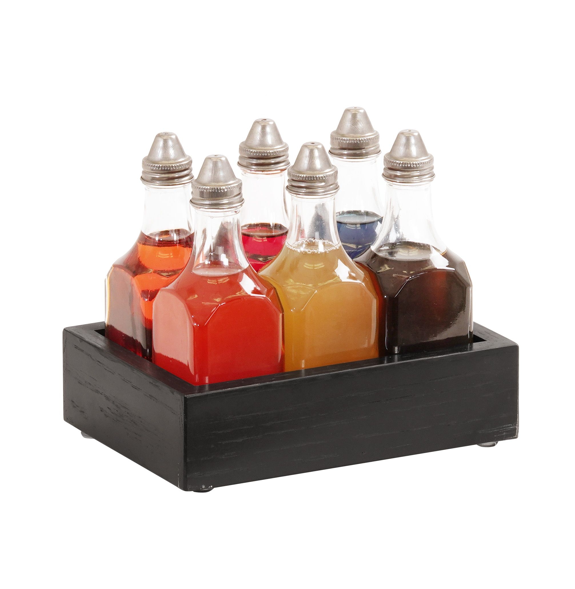 Cal Mil Cinderwood Bitters Caddy, 7.5 inch Width x 5.5 inch Depth x 6.5 inch Height