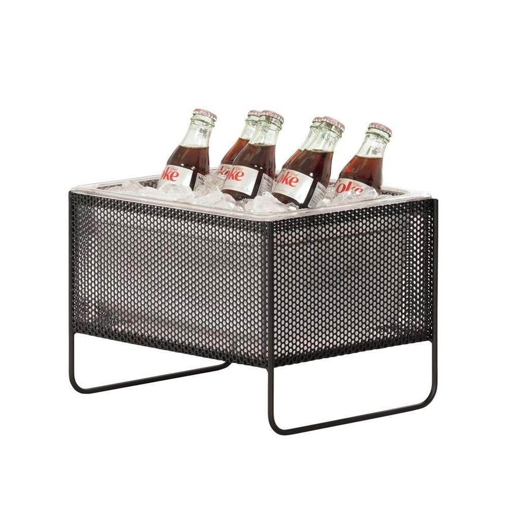 Cal-Mil Camden Ice Housing with Clear Pan, 10 inch Width x 13 inch Depth x 9.5 inch Height