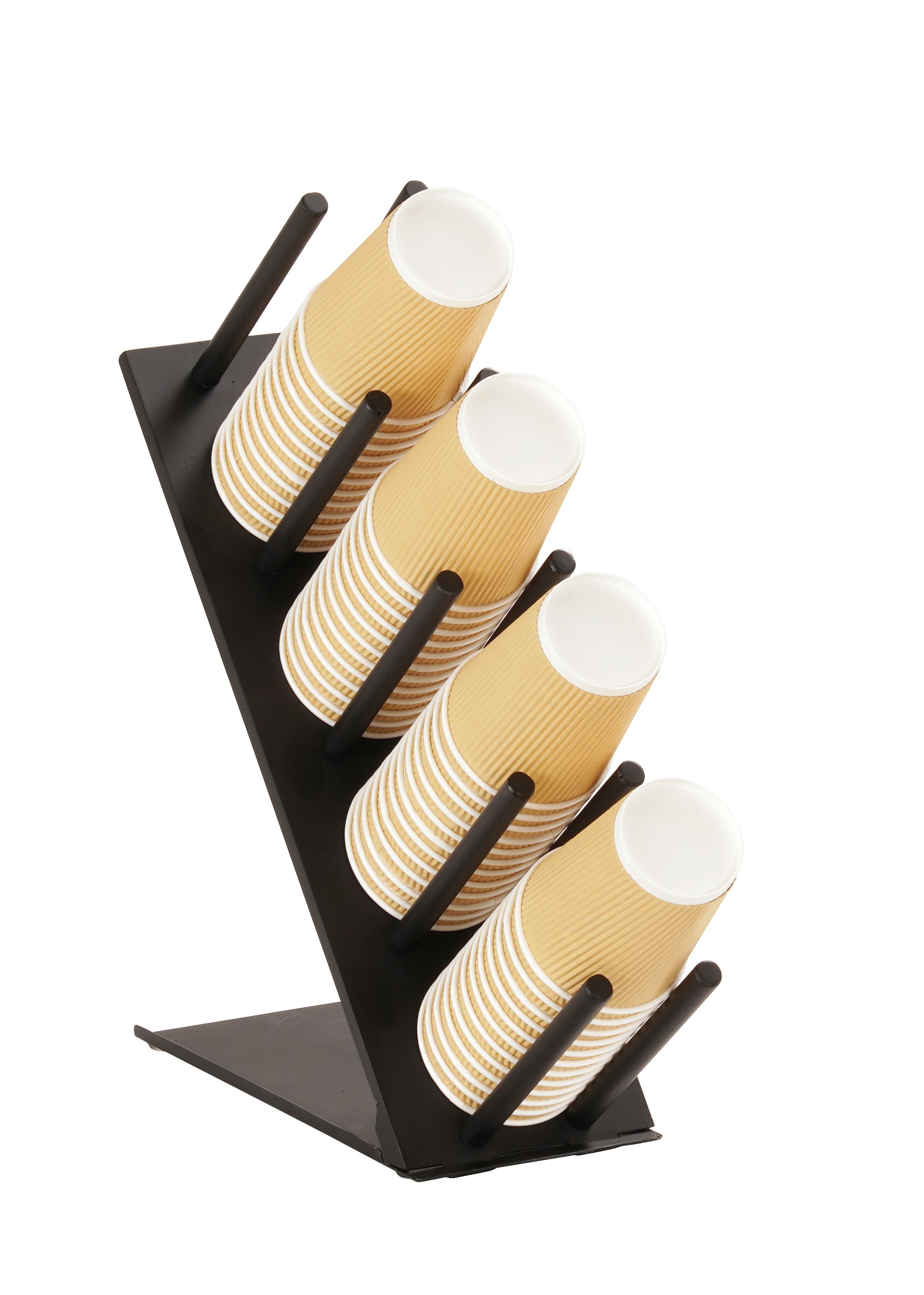 Cal-Mil Knockdown Cup and Lid Display, 4.75 inch Width x 11 inch Depth x 13 inch Height