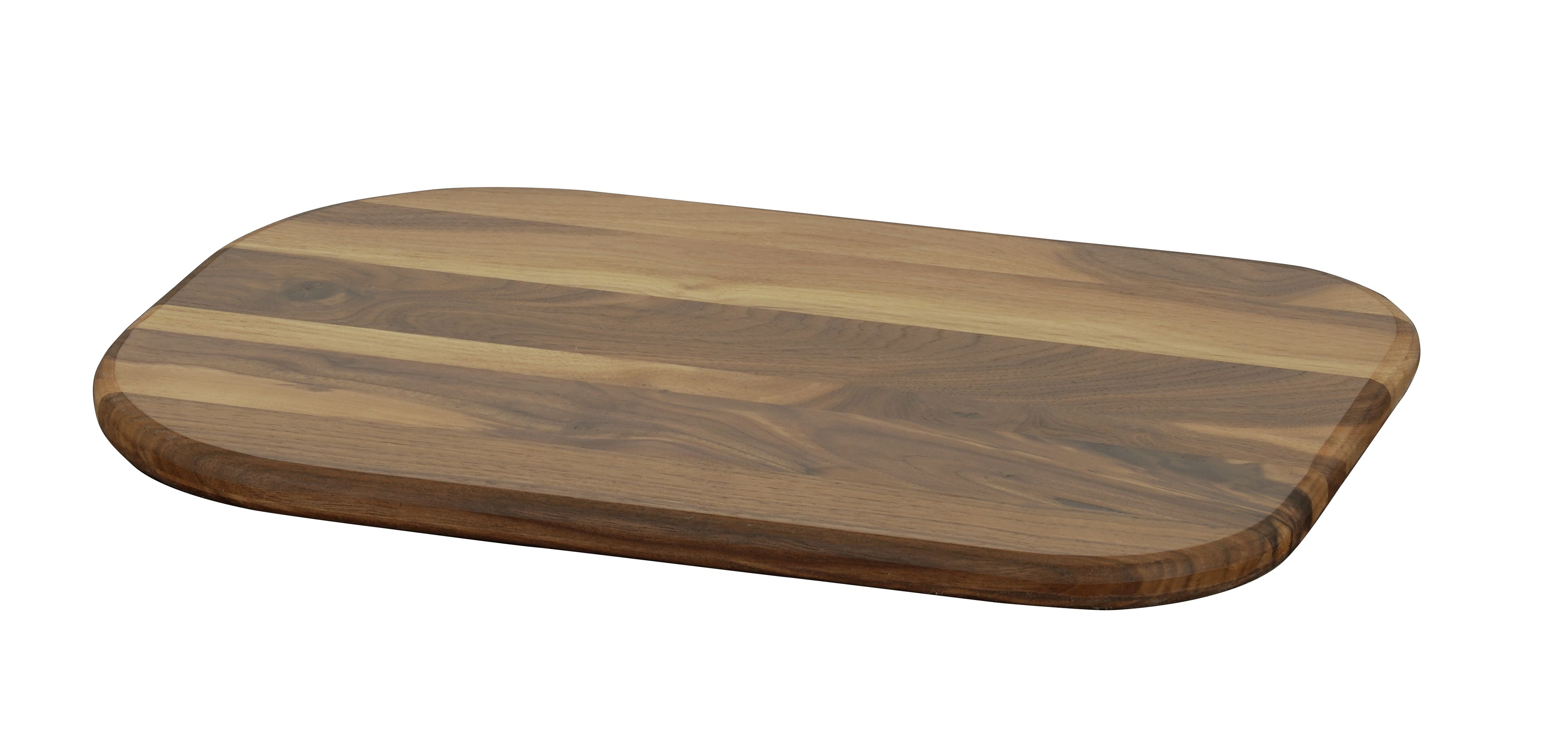 Cal Mil Sydney Walnut Serving Board, 18 inch Width x 12 inch Depth x 0.75 inch Height