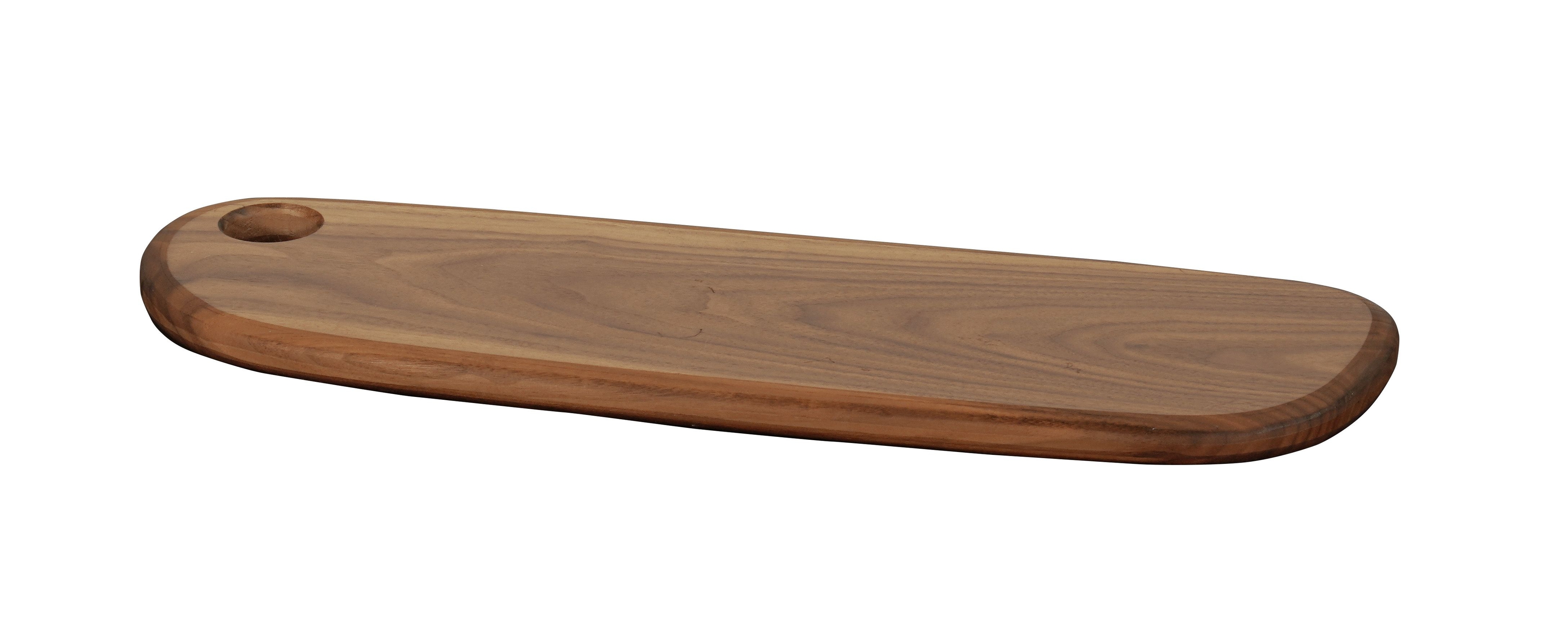 Cal Mil Sydney Walnut Serving Board, 18 inch Width x 6 inch Depth x 0.75 inch Height