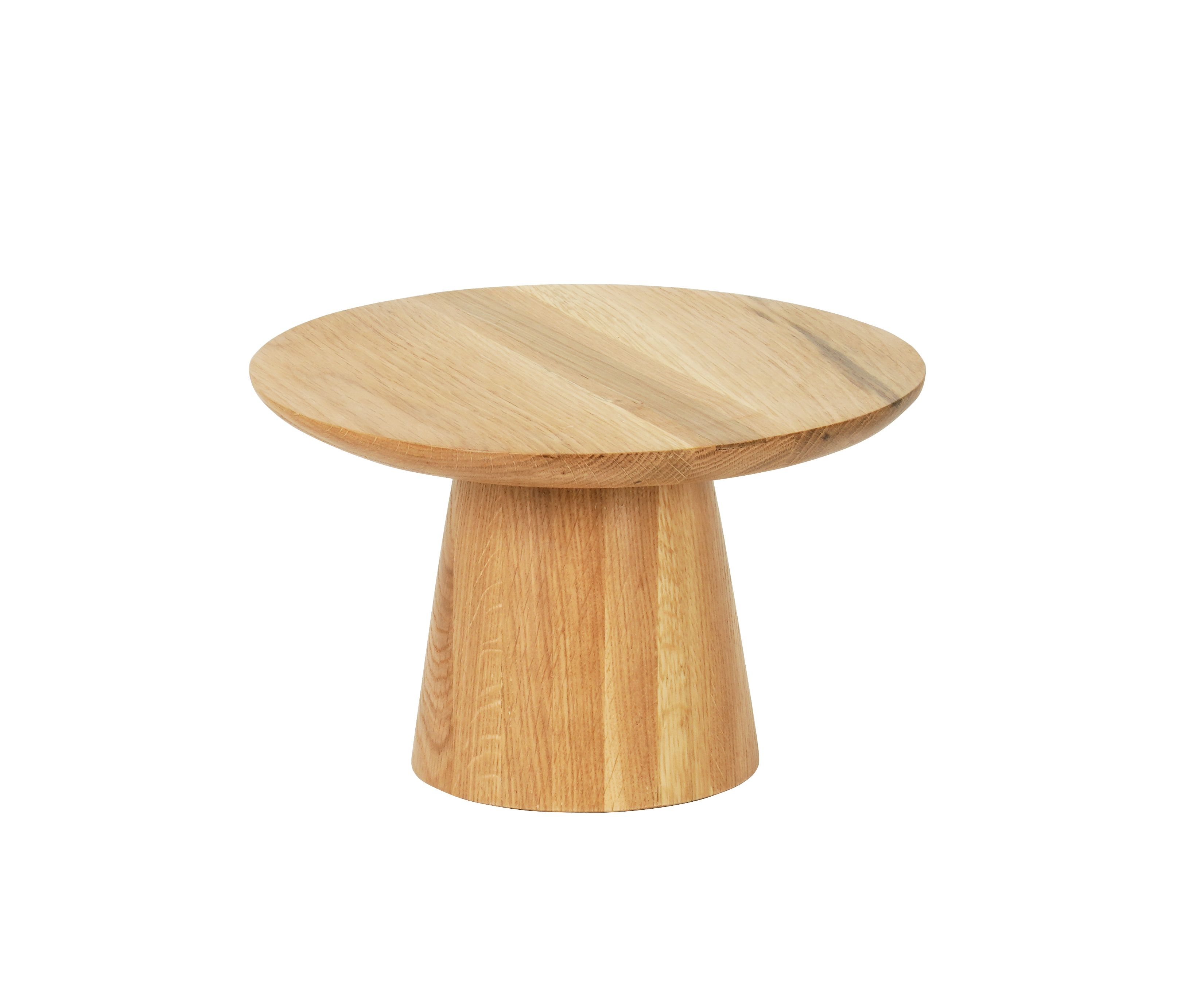 Cal Mil Sydney Oak Cake Pedestal, 12 inch Dia. x 7.5 inch Height