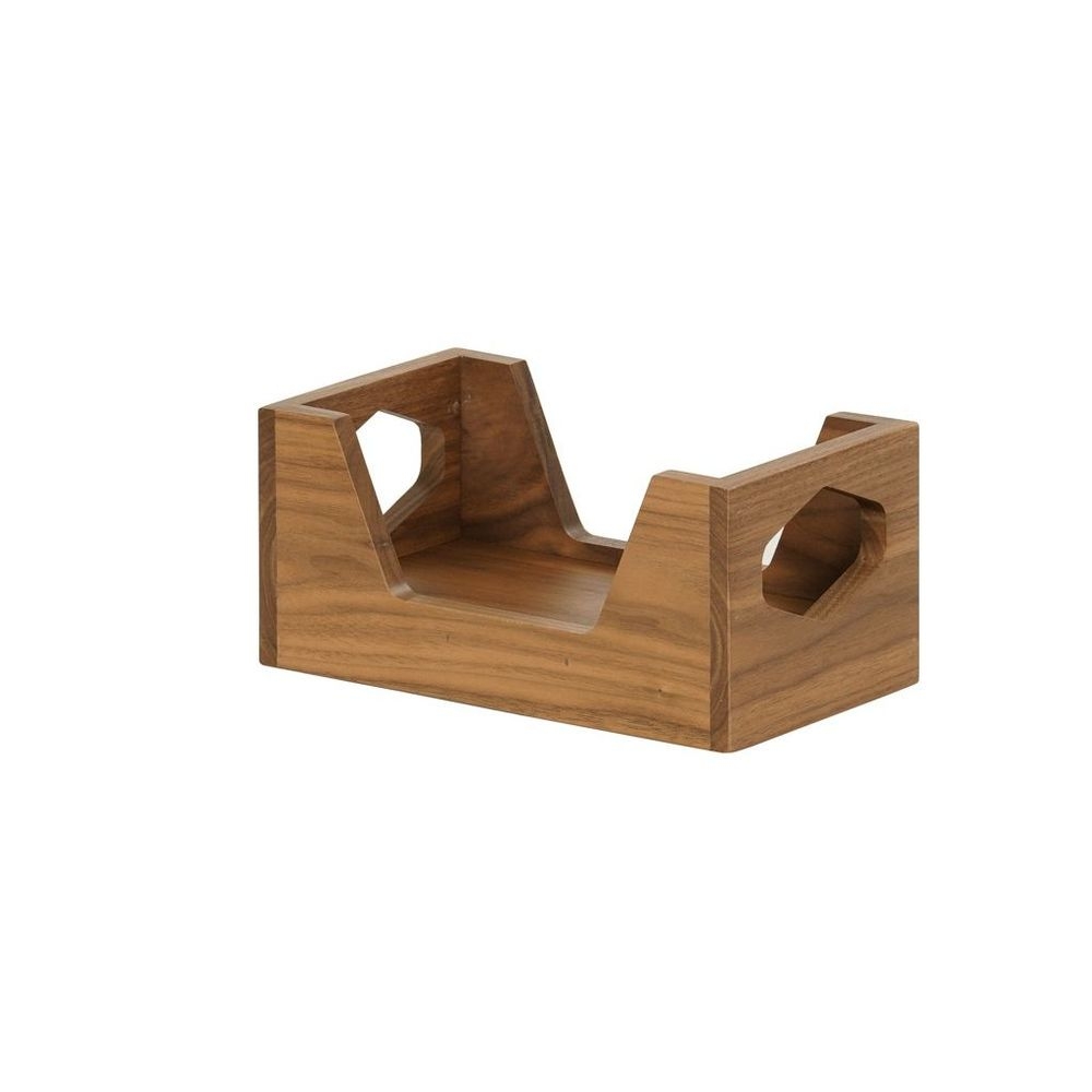 Cal-Mil Walnut Sydney Napkin Holder, 9 inch Width x 5 inch Depth x 4.5 inch Height