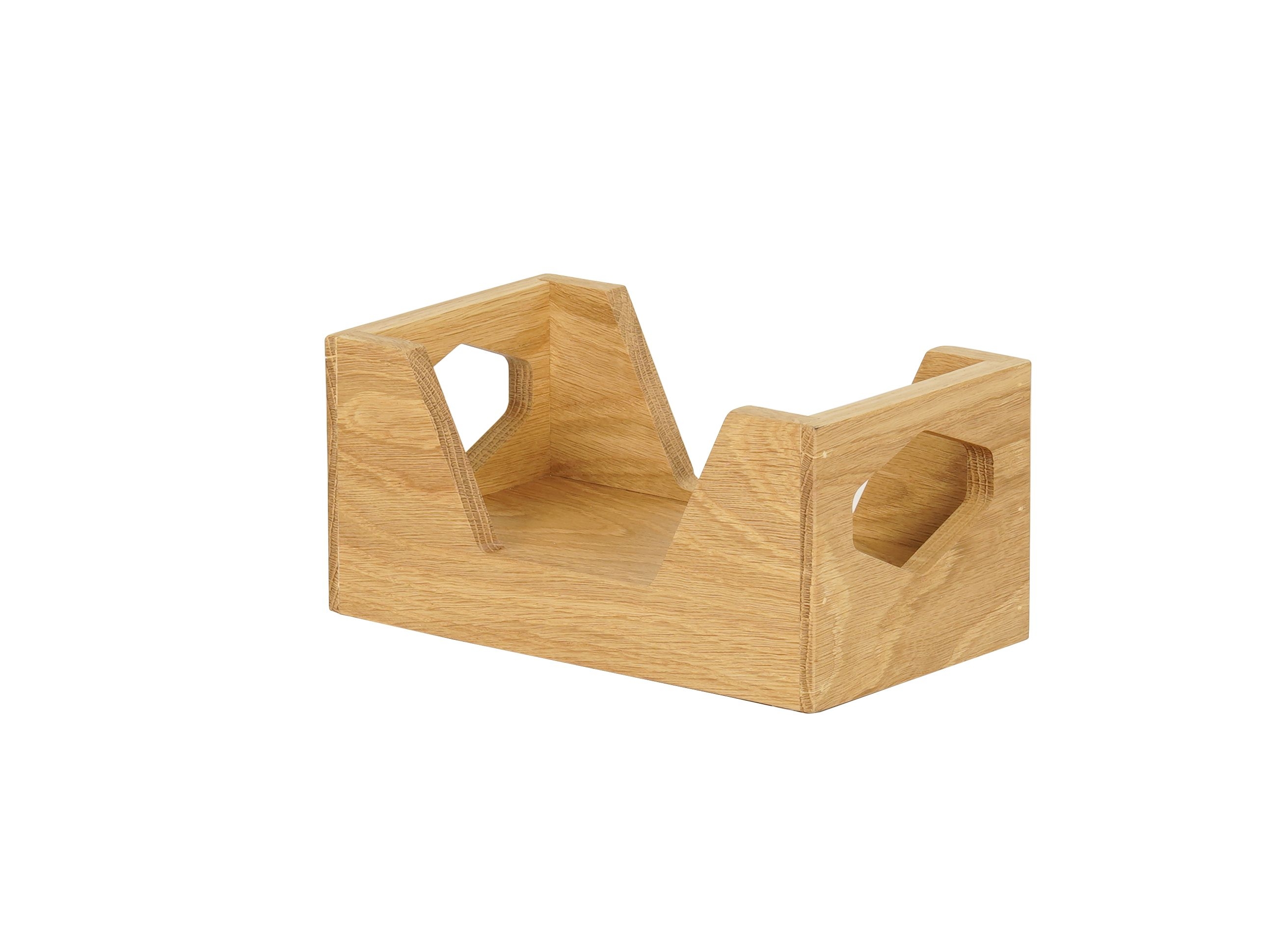 Cal Mil Sydney Oak Napkin Holder, 9 inch Width x 5 inch Depth x 4.5 inch Height