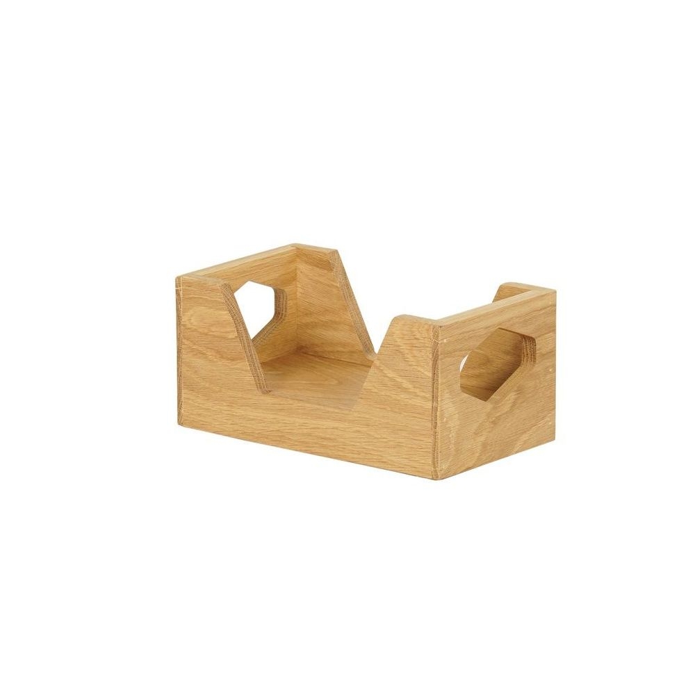 Cal-Mil Oak Sydney Napkin Holder, 9 inch Width x 5 inch Depth x 4.5 inch Height