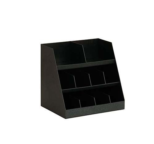 Cal Mil Black Nap/Silverware Holder, 16 inch Width x 12 inch Depth x 15 inch Height